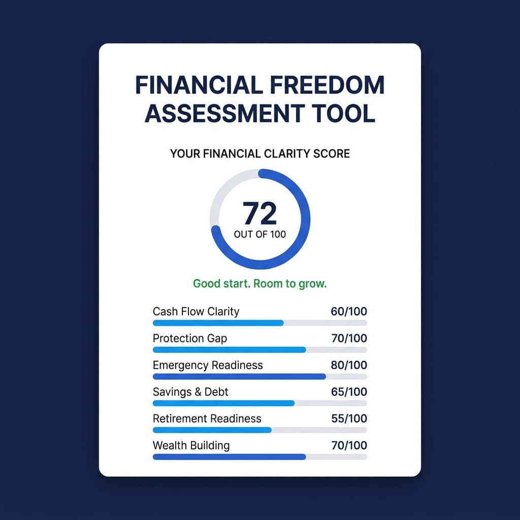 FortiFi Financial Freedom Assessment Tool preview